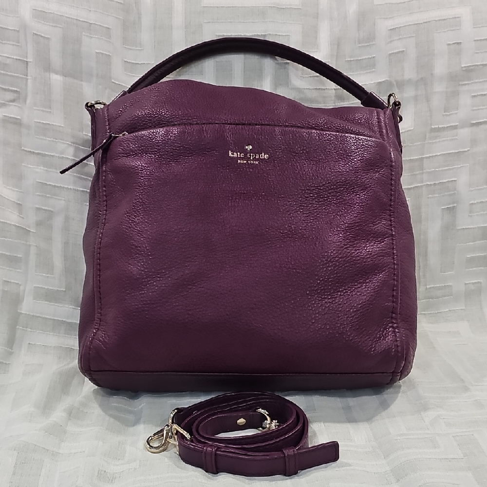 Kate Spade Purple/Fushia Shoulder Bag